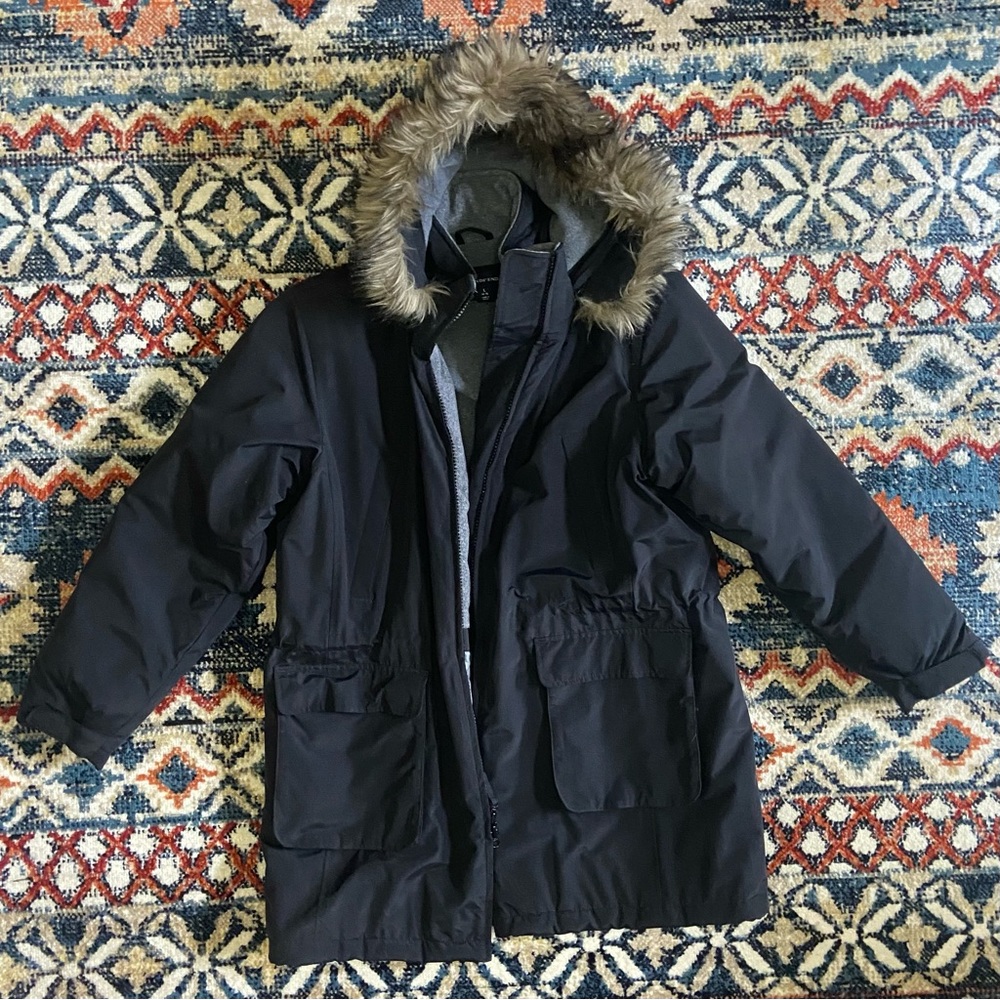 Land’s End Coat with Detachable Hood!